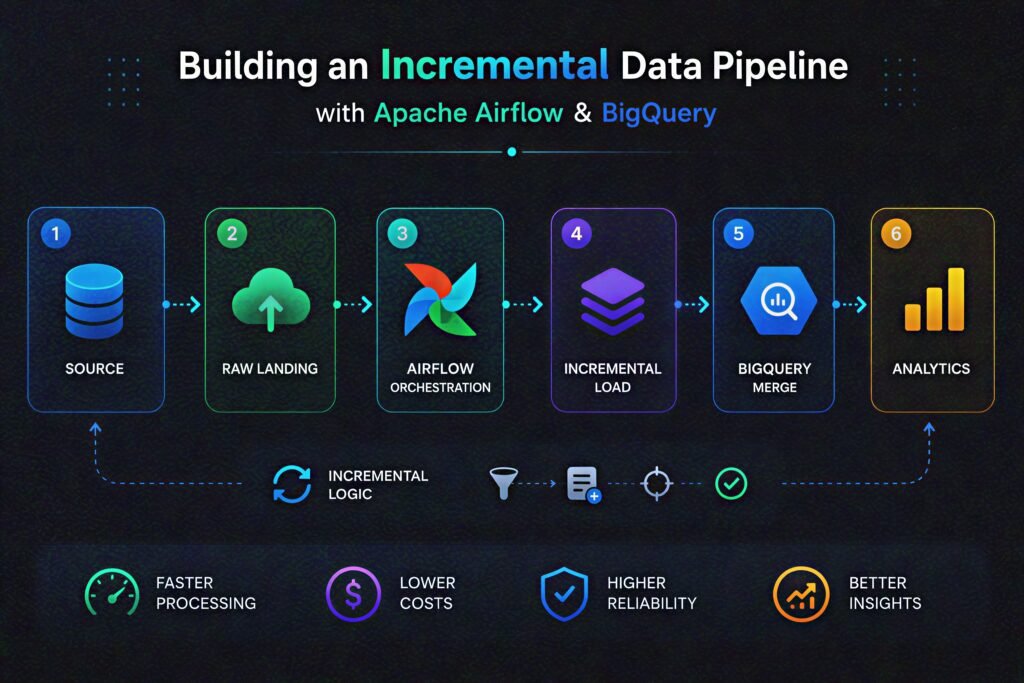 Building Incremental Data Pipeline with Apache Airflow & BigQuery